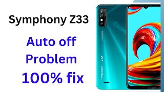 Symphony Z33 auto off problem 100 fix jumper solution 📱symphony z33 মোবাইল অটোমেটিক অফ [upl. by Eustasius]