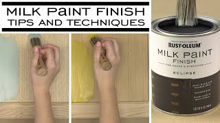 Color Wash Wood With RustOleum Milk Paint Finish [upl. by Olvan854]