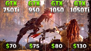 GTX 750 Ti vs GTX 950 vs GTX 1050 vs GTX 1050 Ti  Hottest GPUs Comaprison😉 [upl. by Merton28]