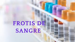 Procedimiento para el frotis de sangre [upl. by Eleanore]