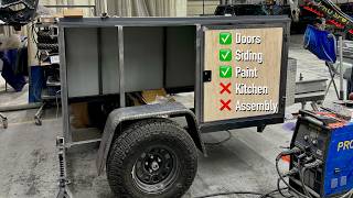 Overland Trailer Build Part 2  From the ground up [upl. by Cia]