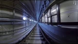 Crossrail railway systems 360° journey through Woolwich station [upl. by Adnofal]