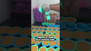 My Turmeric Lemon Oil Kojic Massage Bars Are Dry [upl. by Campagna]