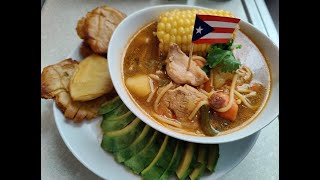 SOPA DE POLLO BORICUA 🇵🇷 chicken soup [upl. by Sandberg616]