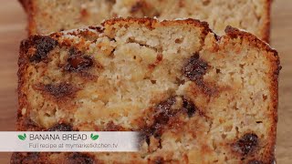 Best Ever Healthy Banana Bread [upl. by Yluj]