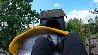 Djurs Sommerland Thors Hammer Front Row POV 2 June 2024 [upl. by Karlee547]