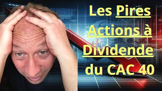 Nachetez pas ces 2 actions à dividende du CAC 40 [upl. by Yarvis]