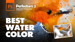 Best Photoshop Watercolor UXP Plugin  Perfectum 2 Tutorial [upl. by Cecil811]