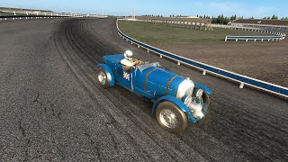 Assetto Corsa  Exploration lap  Roosevelt Raceway GP 1937  Bentley 45 Litre Blower [upl. by Tarrah]