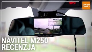 Navitel M250  lusterko z wideorejestratorem i kamerą cofania [upl. by Lever]