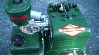 My restored 1951 Briggs amp Stratton Model quot6BSquot gas engine [upl. by Jansen506]