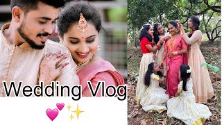 Wedding Vlog…vismayaart sisterweddingvlog [upl. by Pardoes]