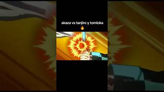 akaza vs tanjiro y tomioka [upl. by Nitnert]