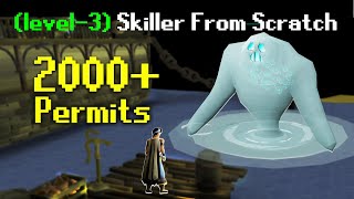 Loot From 2000 Tempoross Permits  OSRS Level 3 Skiller From Scratch 19 [upl. by Cairistiona]