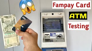 I Tested FamPay Card In Atm Machine  Shocking Results 🔥🔥 [upl. by Nnayelhsa136]