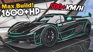 Forza Horizon 5 Car Customization  500 KMH Koenigsegg Jesko  Fastest Car in the Game [upl. by Akihsay]