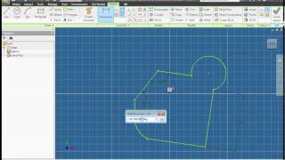 Autodesk Inventor 2010 Lesson 5 Dimensions and constraints in an ipt part file sketch [upl. by Rosemaria]