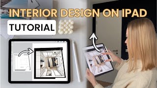 iPad for quick interior design [upl. by Ardnalac383]