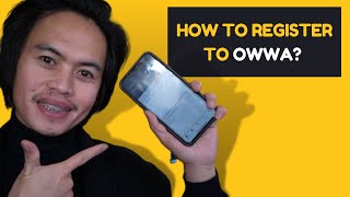 HOW TO REGISTER TO OWWA APPLICATION PARA SA MGA OFW [upl. by Ahsinoj871]