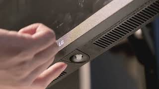 LG Monitors How To Use LG Monitor Speakers [upl. by Ibloc]