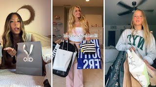 Back To School Haul  TikTok Compilation 22 [upl. by Holle]