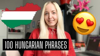 100 MOST COMMON HUNGARIAN PHRASES AND WORDS IN LESS THAN 8 MINUTES  LEARN FROM A HUNGARIAN GIRL [upl. by Adnotal]