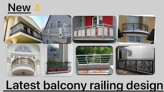 latest balcony railing design modern balcony railing design [upl. by Becker485]