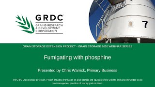 Grain Storage – Fumigating with phosphine [upl. by Clem]