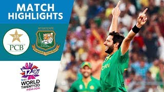 Afridi Stars in Comfortable Win  Pakistan vs Bangladesh  ICC Mens WT20 2016  Highlights [upl. by Ecinna130]