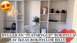 PLATSBYGGD BOKHYLLA Ikeahack [upl. by Atinad740]