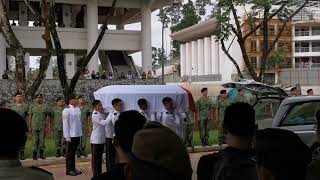 Last Post Ceremony of Aloysius Pang at Mandai Crematorium [upl. by Syah]