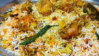 Best Muslim Style Chicken Biryani Recipe  Dawat Special Biryani Recipe Biryani  English Subtitles [upl. by Reisman]