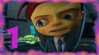 One of the Trippiest Adventure Platformers Ive Played  Psychonauts 2 P1 [upl. by Airamas]