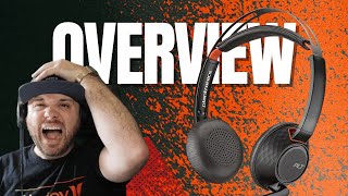 Poly Blackwire 5200 USBA Headsets Unboxing amp Review  Best Headsets for Calling ⚡ [upl. by Nyrmak]