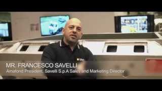 SAVELLI  moulding lines amp sand preparation at Cast Expo 2013  Interview with Francesco Savelli [upl. by Wilinski]