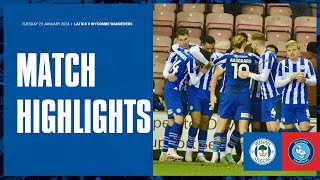 Match Highlights  Wigan Athletic 1 Wycombe Wanderers 0 [upl. by Otrevogir]