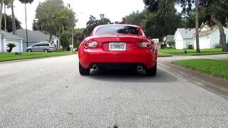 NC Miata MX 5 Goodwin Racing Roadstersport II Exhaust [upl. by Schenck317]