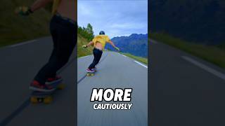 🎤 up in France downhillskateboarding rawrun crazy skate [upl. by Aderb]