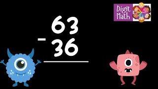 2Digit Subtraction with Regrouping  Column Subtraction Grade 2 Mastering doubledigit Subtraction [upl. by Rodoeht]