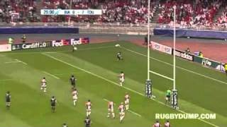 Biarritz vs Toulouse  HEC quarter final [upl. by Auqkinahs]