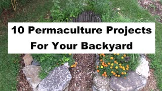 10 Permaculture Projects For Your Backyard [upl. by Zenda]