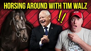 MONDAY SPICE Horsing Around with Tim Walz [upl. by Marshall]