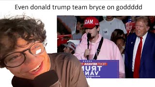 bryce hall is trumps dumbest supporter [upl. by Friedly628]