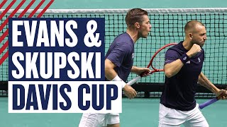 Highlights  Evans amp Skupski v Ebden and Purcell  Great Britain vs Australia  Davis Cup 2023  LTA [upl. by Iegres292]