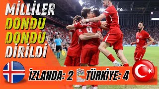 🔴 İZLANDA 2  TÜRKİYE 4  MAÇTA NELER OLDU NELER  turkiye millimaç [upl. by Airalednac184]