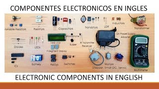 Vocabulario de Electronica en ingles [upl. by Socher8]