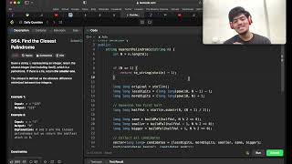 LeetCode 564  Find the Closest Palindrome CPPInterview ProblemBest Explanation [upl. by Sancho378]