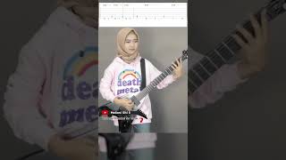 Metallica  Master of Puppets  Intro 🎸 Cover amp Tab by Mel [upl. by Grannie]