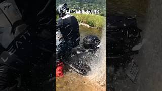 아프리카트윈 도강 탈출💦💦 쌉가능 팀쌉가능 헐크 바이크여행 offroad adventure hondamotorcycles 바이크 오토바이 임도투어 [upl. by Rosenberg]