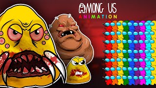 어몽어스 VS POU  Among Us vs Bous Revenge  Among Us  PKM Animation [upl. by Atinahc]